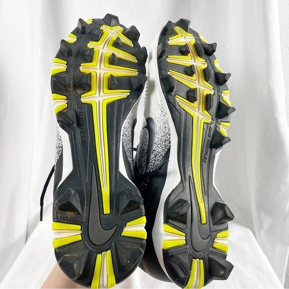 Nike Lunar Vapor Ultrafly Elite Football Baseball Cleats Black White Athletic - Picture 7 of 9